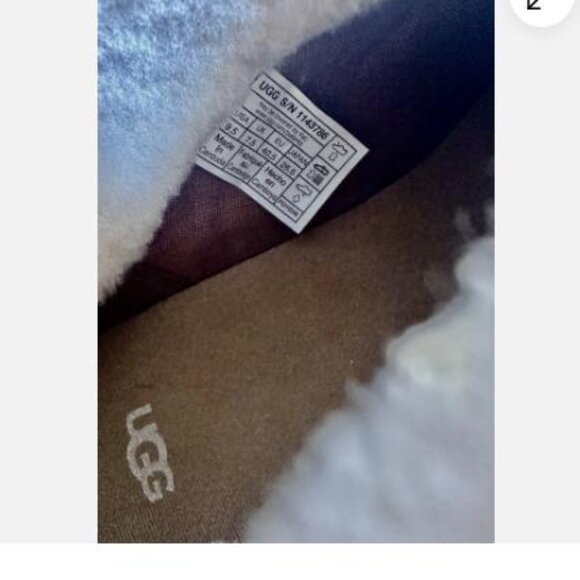 New Ugg Women's classic Alameda Mini Boots Chestnut 1143786 Sz 9.5 - Picture 6 of 7